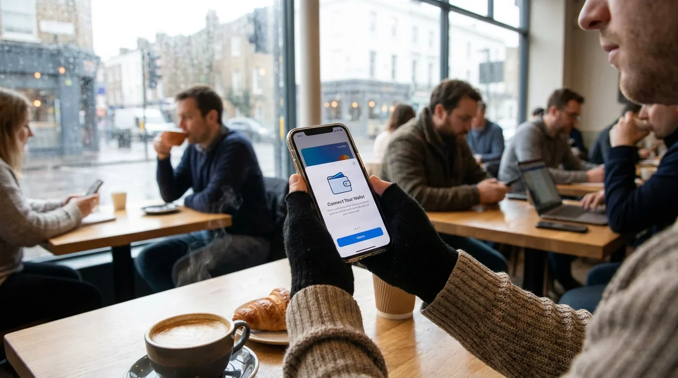Krypto-Wallet-Anbindung auf dem Smartphone — mobile Bitcoin-Einzahlung